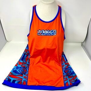 NWT VB Rags tankini volleyball workout top size Large